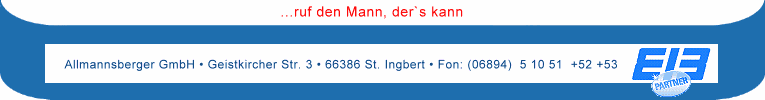 Allmannsberger St. Ingbert - Rohrbach